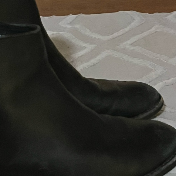 Ariat Broadway Black Leather Imperfection Boots Sz 7.5B - Picture 3 of 12